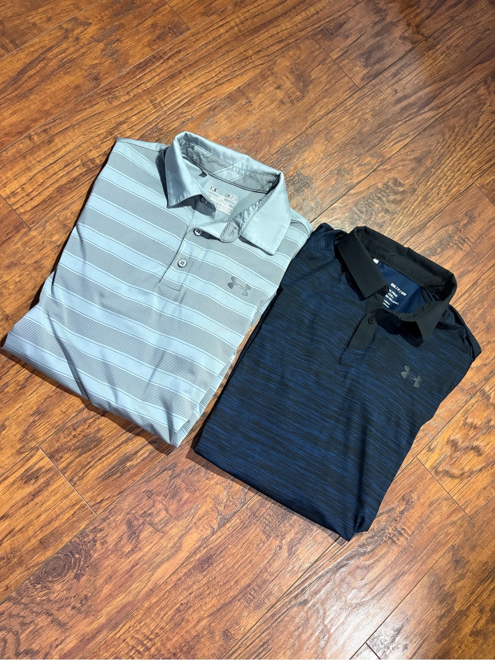 2 Under Armour Men’s size S dri fit polos